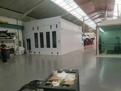 cabina de pintura