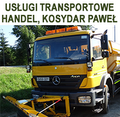 USŁUGI TRANSPORTOWE - HANDEL, Kosydar Paweł