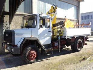 IVECO MAGIRUS 130.D12 AK CON GRU CORMACH 800 E2 camión caja abierta