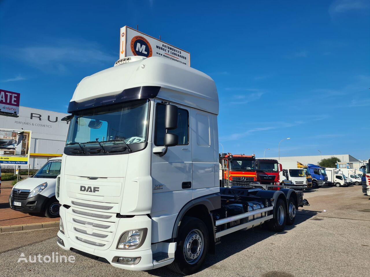 DAF XF 460 camión chasis