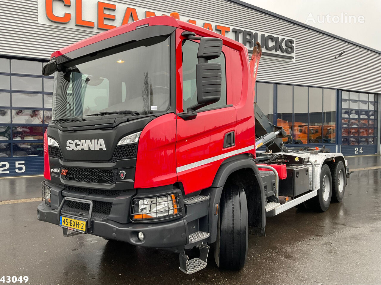 Scania P 450 XT 6x4 Full steel haakarmsysteem camión con gancho