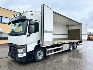 Renault T430 6X2 EURO6 + SIDE OPENING + BOX HEATING camión furgón