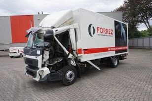 Volvo FL250 / ENGINE RUNNING / ONLY:6673 KM / CLOSED BOX / PLATFORM /  camión furgón siniestrado