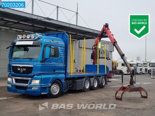 MAN TGX 35.540 8X4 Epsilon Z-Crane Tree Transport Euro 5 camión maderero