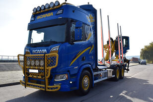 Scania R580 camión maderero