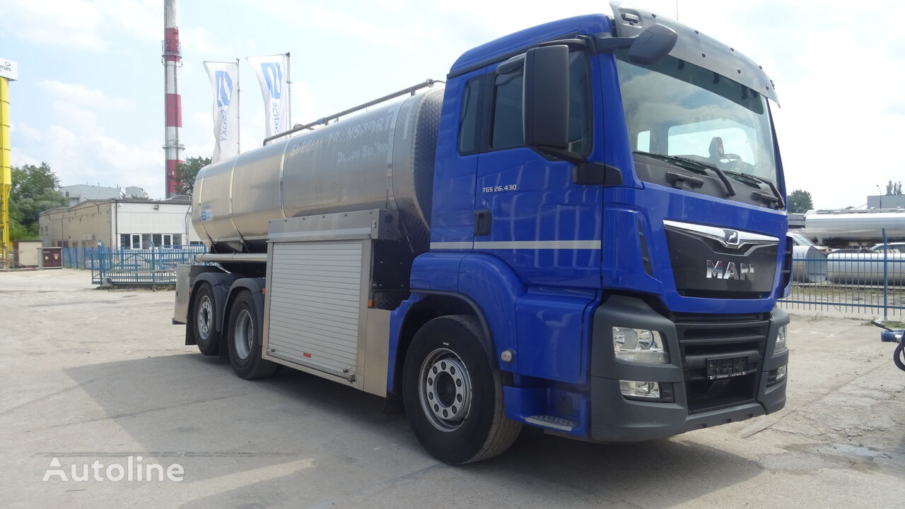 MAN TGS 26.430 Schwarte V3003 camión para transporte de leche