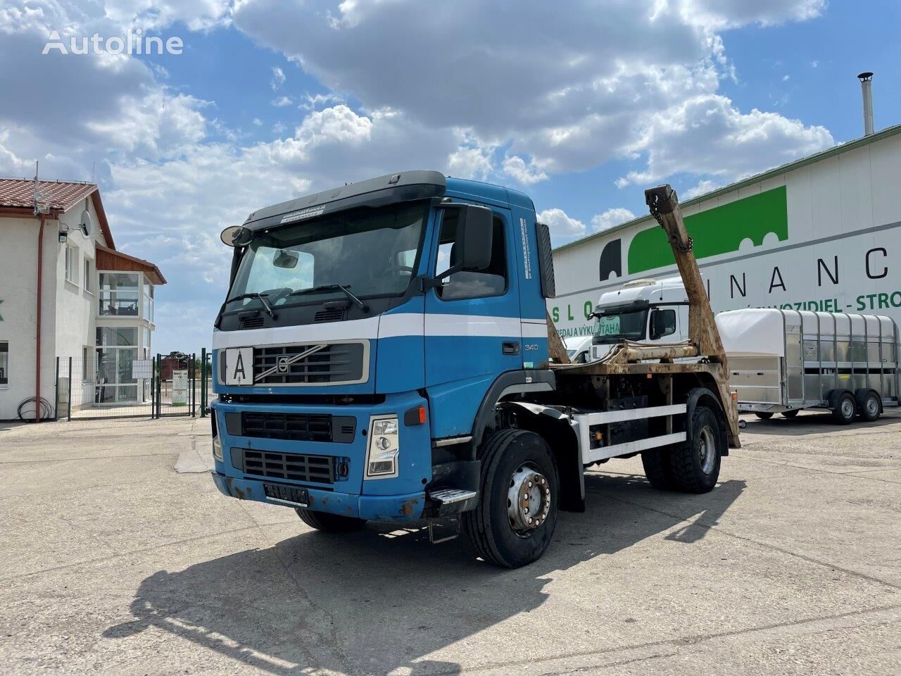 Volvo FM 340  camión portacontenedores