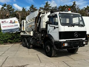 Mercedes-Benz SK 2635 V8 6X4 Hellmers Sewer Truck Vacuum and Pressure combinado para limpieza de alcantarillado