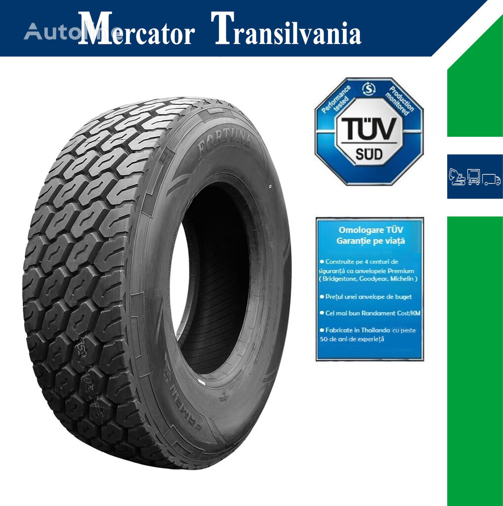 Fortune 385/65 R22.5 ON/OFF FAM 211, All Position TÜV Lifetime Warranty neumático para camión nuevo