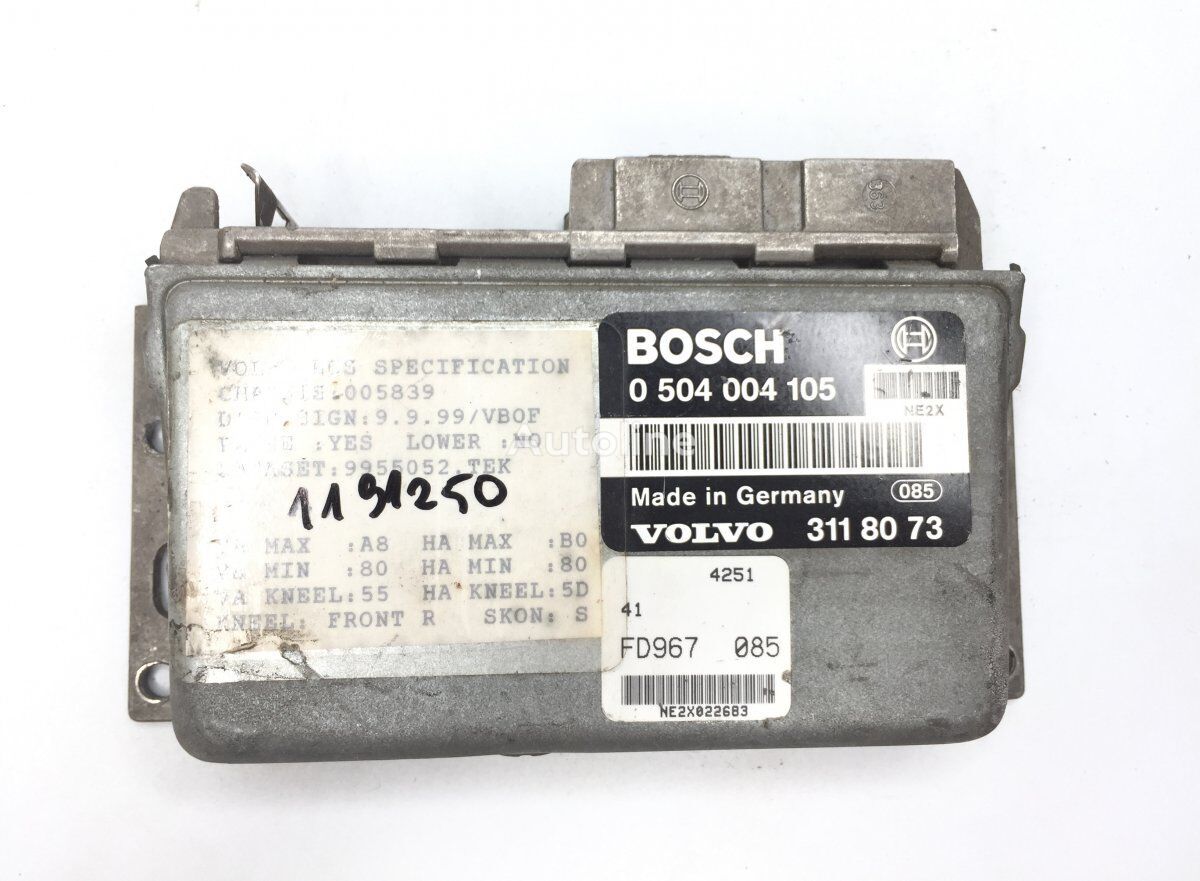 Bosch B10B (01.78-12.01) 3118073 unidad de control para Volvo B6, B7, B9, B10, B12 bus (1978-2011) autobús
