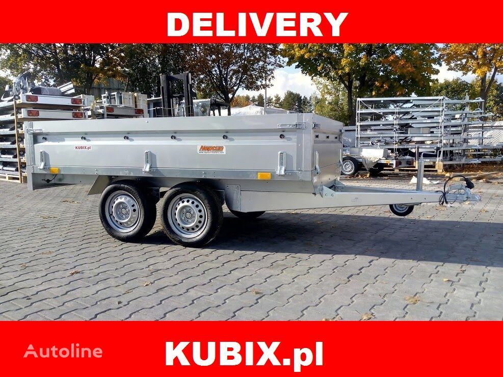 Neptun Light twin-axle trailer Neptun GN125, N7-263 2 kps, GVW 750kg remolque ligero nuevo