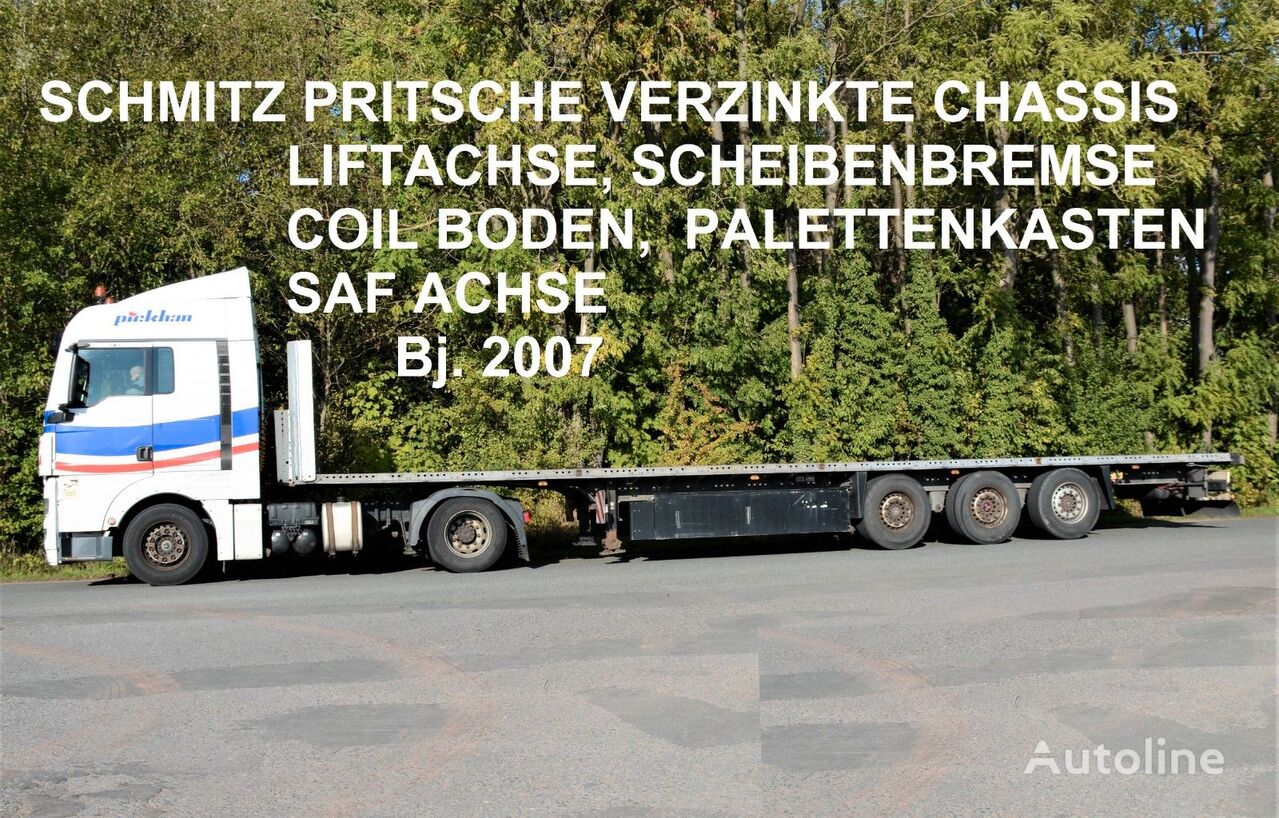 Schmitz Cargobull S01 / SCS24L semirremolque plataforma