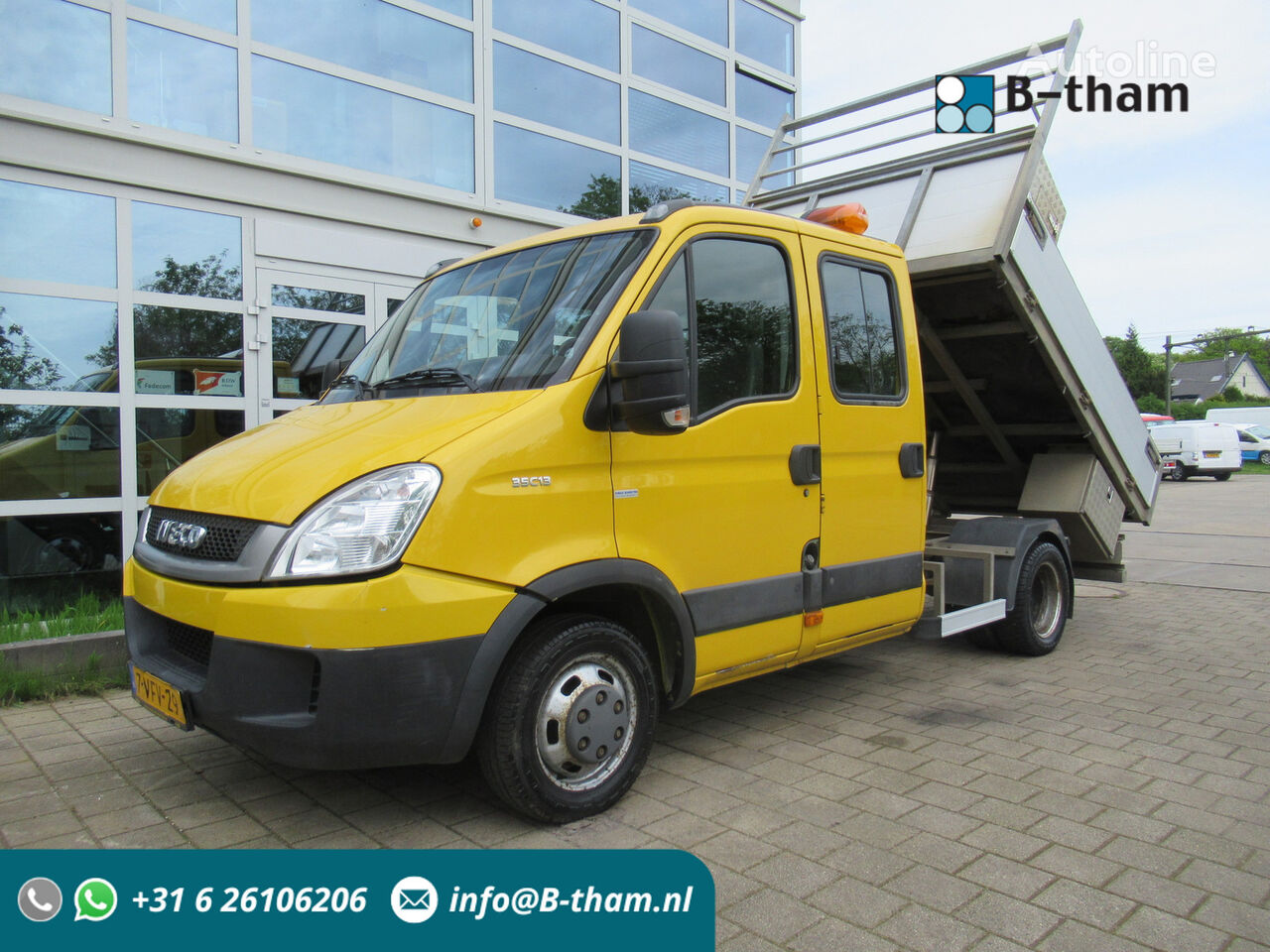 IVECO Daily 35C13 D 345 DOKA Kipper Dubbelcabine volquete < 3.5t